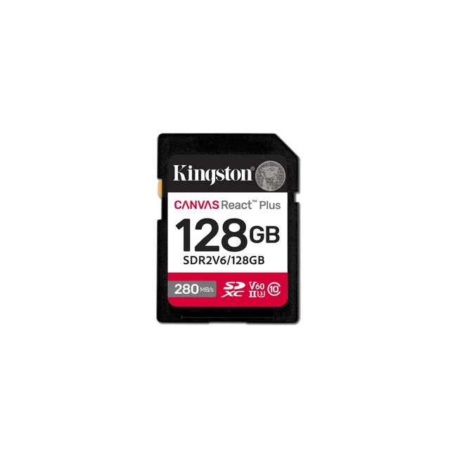 Kingston Technology Canvas React Plus 128 GB SDXC UHS-II Clase 10 image 2