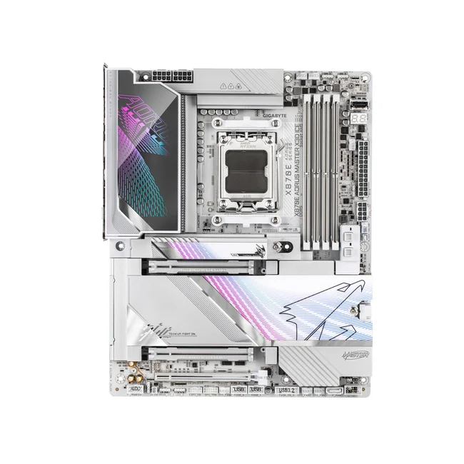 GIGABYTE X870E AORUS MASTER X3D ICE AMD X870E Enchufe AM5 ATX image 5