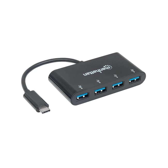 Manhattan Hub USB-C 3.2 Gen 1 con 4 puertos USB-A image 6