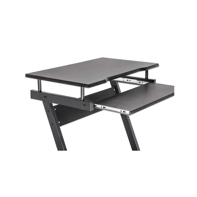 Manhattan Escritorio compacto para computadora, con bandeja deslizable para teclado image 13