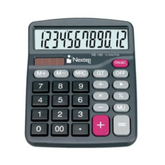 Nextep NE-183 calculadora Bolsillo Calculadora básica Negro