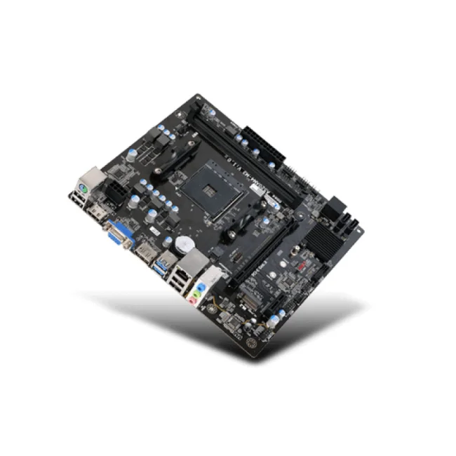 ECS 89-206-MZ2113 placa base AMD A520 Enchufe AM4 Micro ATX image 2