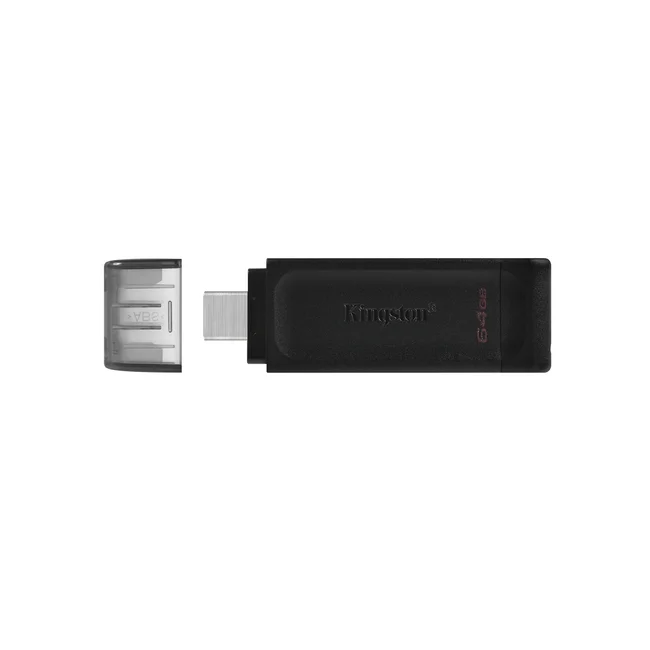 Kingston Technology DataTraveler 70 unidad flash USB 64 GB USB Tipo C 3.2 Gen 1 (3.1 Gen 1) Negro image 7