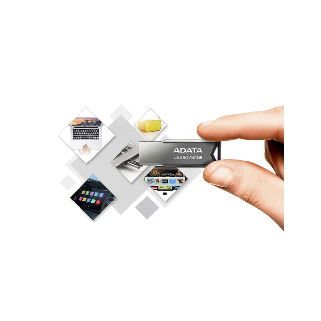 ADATA UV250 unidad flash USB 32 GB USB tipo A 2.0 Plata image 13