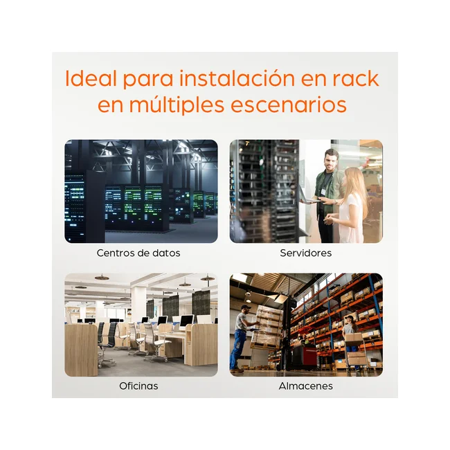 Intellinet Charola de doble cara de 19" para bastidores de marco abierto de 2 postes, 2U, charolade doble cara para rack de 19", 450 mm (17.71 pulg.) de profundidad, ventilado, negro image 11