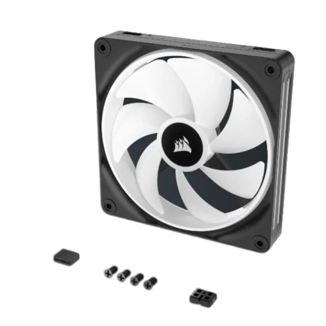 Corsair CO-9051004-WW sistema de refrigeración de computadora Gabinete de la computadora Ventilador 14 cm Negro, Blanco 2 pieza(s) image 8