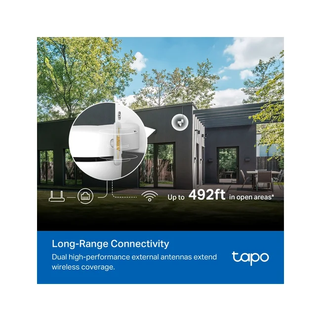 TP-Link TAPO C530WS cámara de vigilancia Torreta Cámara de seguridad IP Exterior 2880 x 1620 Pixeles Pared image 13