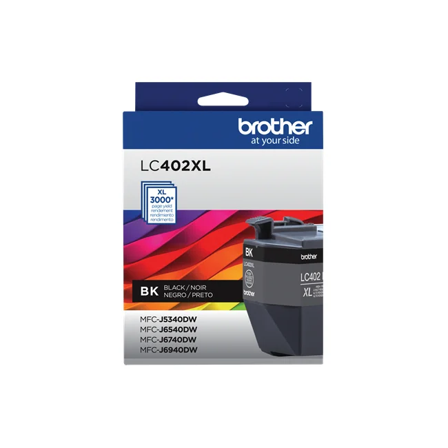 Brother LC402XLBKS cartucho de tinta 1 pieza(s) Original Alto rendimiento (XL) Negro