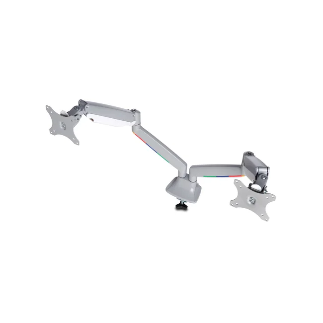 Kensington Brazo SmartFit® de altura ajustable con controles de un solo toque para dos monitores image 14