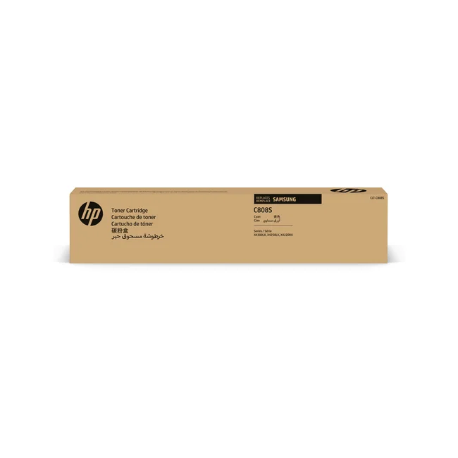 Samsung Cartucho de tinta original HP CLT-C808S, cian