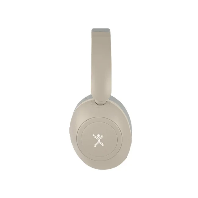 Perfect Choice PC-117148 audífono y auriculare Audífonos Inalámbrico y alámbrico Diadema Música USB Tipo C Bluetooth Beige, Gris image 7