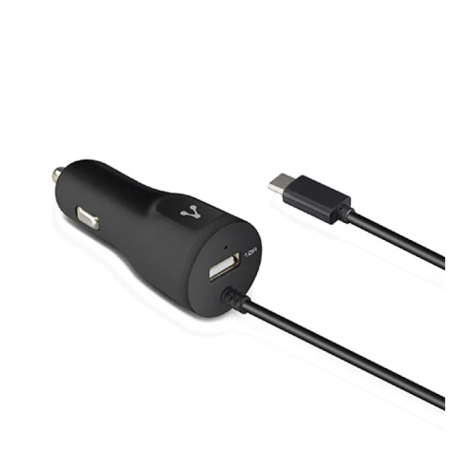 Vorago AU-303 cargador de dispositivo móvil Universal Negro Encendedor de puros Auto