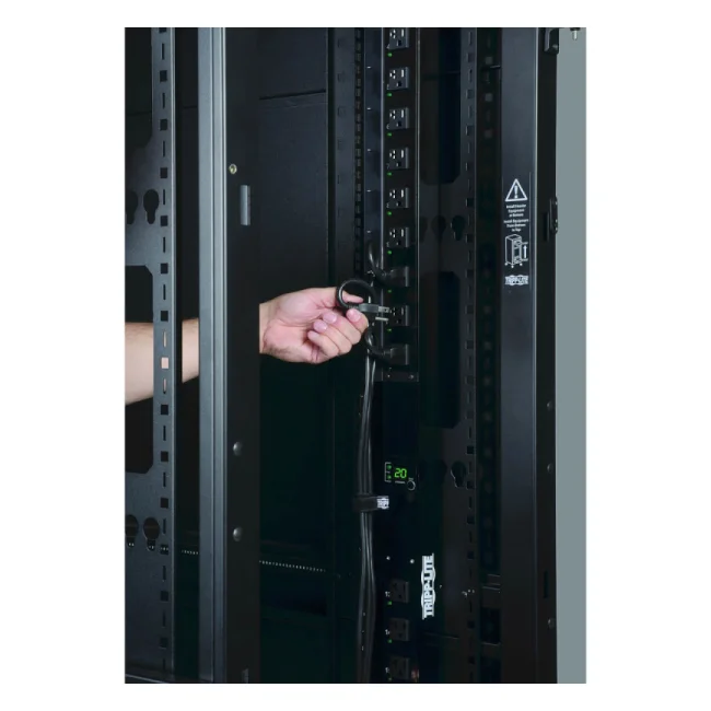Tripp Lite SR42UB Gabinete de Profundidad Estándar SmartRack de 42U con Puertas y Paneles Laterales image 12