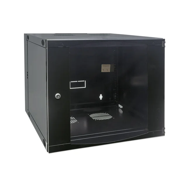 Intellinet 713863 armario rack 12U Bastidor de pared Negro image 5