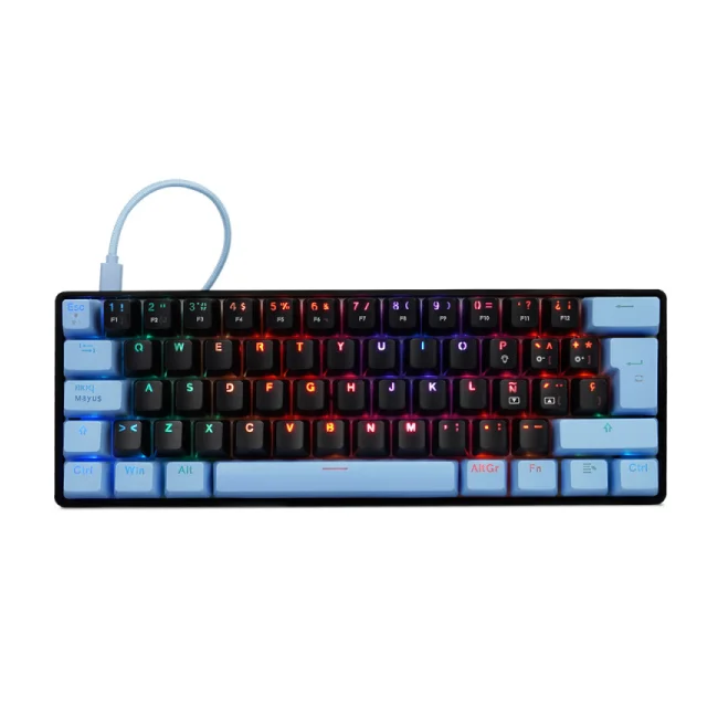 Game Factor KBG560 teclado USB QWERTY Español Negro image 5