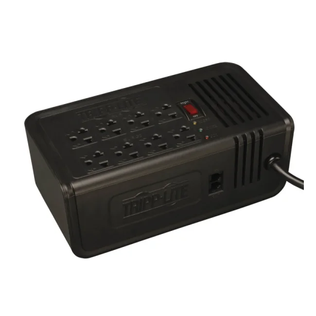 Tripp Lite VR2008R Regulador de Voltaje de 1000 Watts - Regulación Automática de Voltaje [AVR], Supresión de Sobretensiones de Corriente