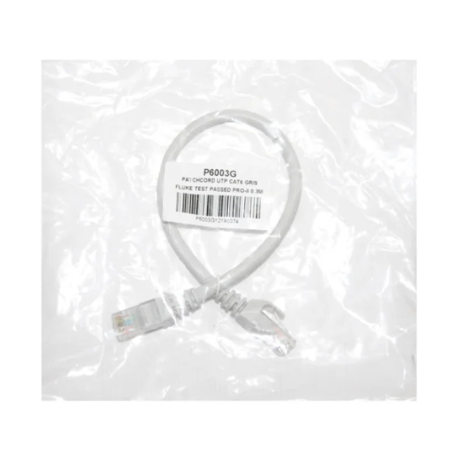 Enson P6003G cable de red Gris 0.3 m Cat6 U/UTP (UTP) image 8