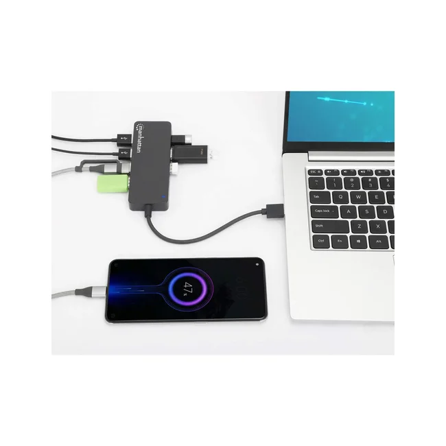 Manhattan Hub USB con 7 puertos USB-A 3.2 image 10