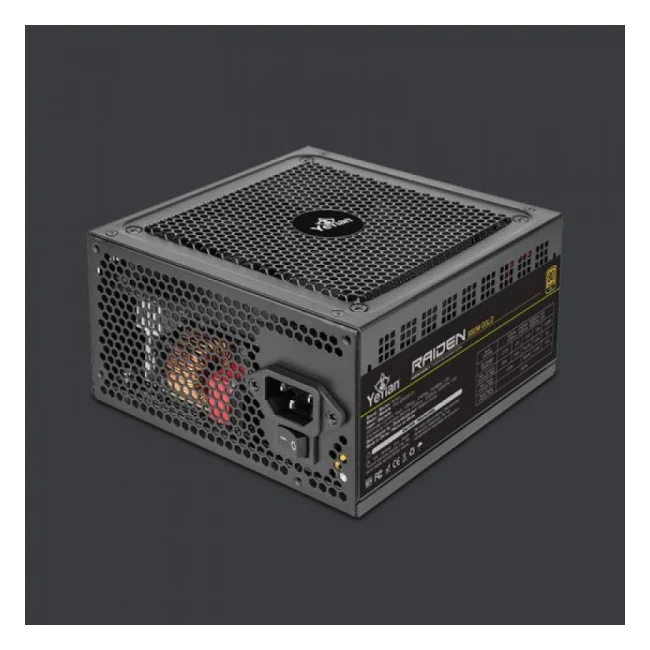 Yeyian YFG-65002-01 unidad de fuente de alimentación 650 W 20+4 pin ATX ATX Negro