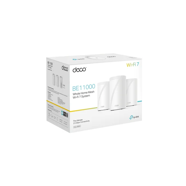TP-Link BE9300 Triple banda (2.4 GHz / 5 GHz / 6 GHz) Wi-Fi 7 (802.11be) Blanco 4 Interno image 7