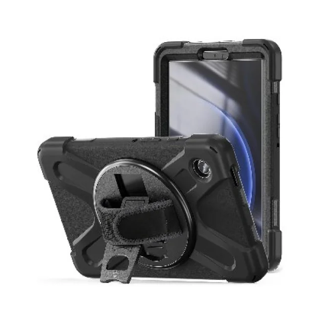 BRobotix 6006597 estuche paa tablet 22.1 cm (8.7") Funda Negro