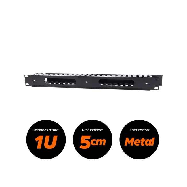 Intellinet Organizador Horizontal 19", 1U, (Metal) image 15