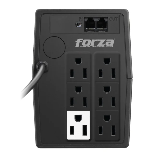 Forza Power Technologies NT-751 sistema de alimentación ininterrumpida (UPS) 0.75 kVA 375 W 6 salidas AC