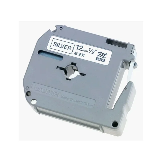 Brother M931 etiqueta de impresora Plata M