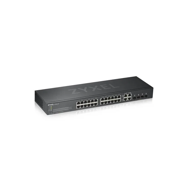 Zyxel GS1920-24V2 dispositivo de redes Gestionado Gigabit Ethernet (10/100/1000) Negro