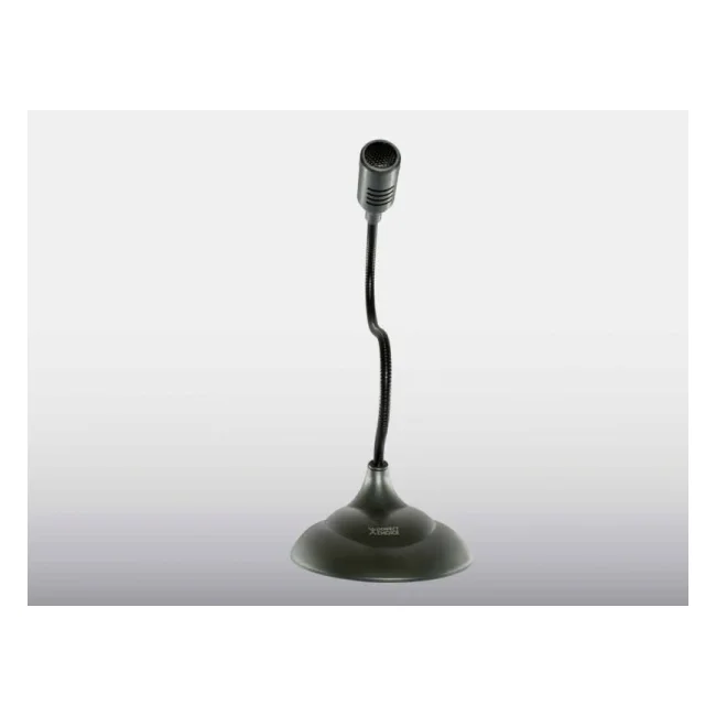 Perfect Choice Microfono de Lujo con Cuello Flexible Negro image 6