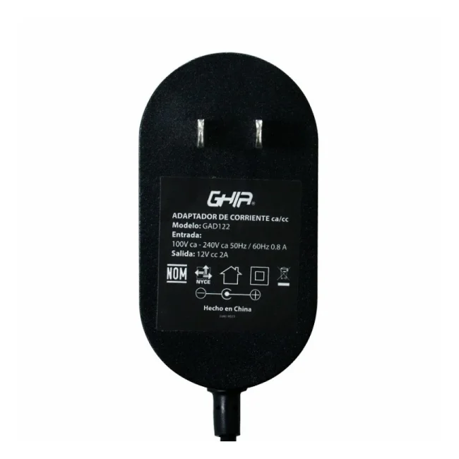 Ghia GAD122 adaptador e inversor de corriente Interior Negro image 8