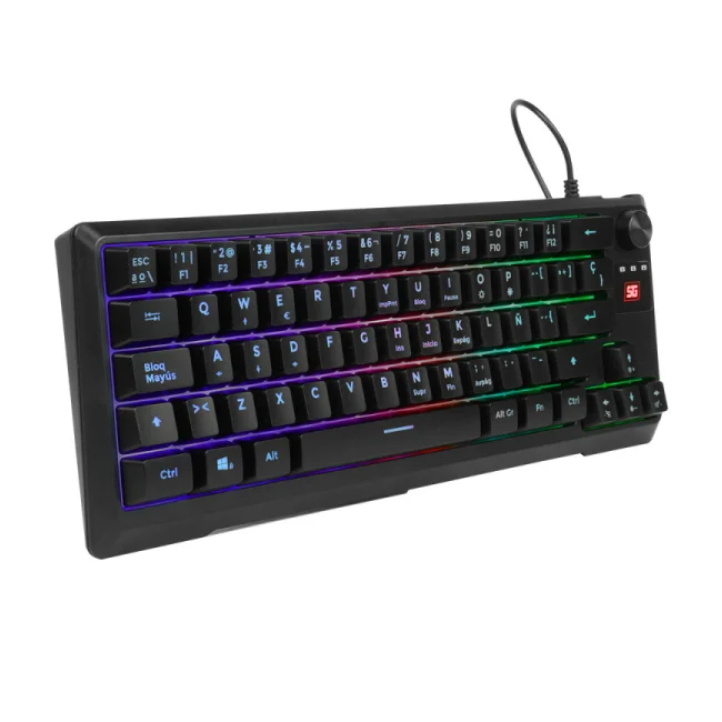 Vorago KB-506 teclado USB QWERTY Español Negro image 4