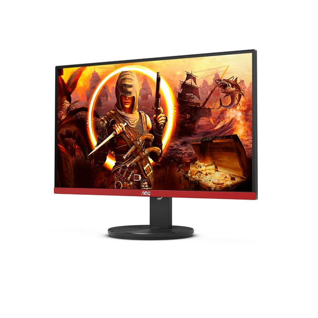 AOC G2490VX monitor de computadora 60.5 cm (23.8") 1920 x 1080 Pixeles Full HD LED Negro, Rojo image 11