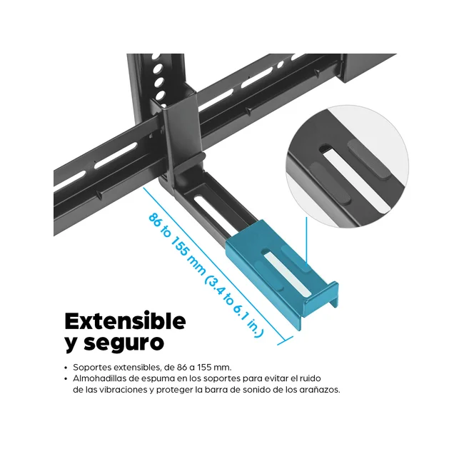 Manhattan Soporte universal para barra de sonido image 11
