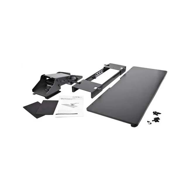 StarTech.com Charola Ajustable para Soporte de Teclado - de Instalación Bajo el Escritorio - de 67cm de Ancho image 10