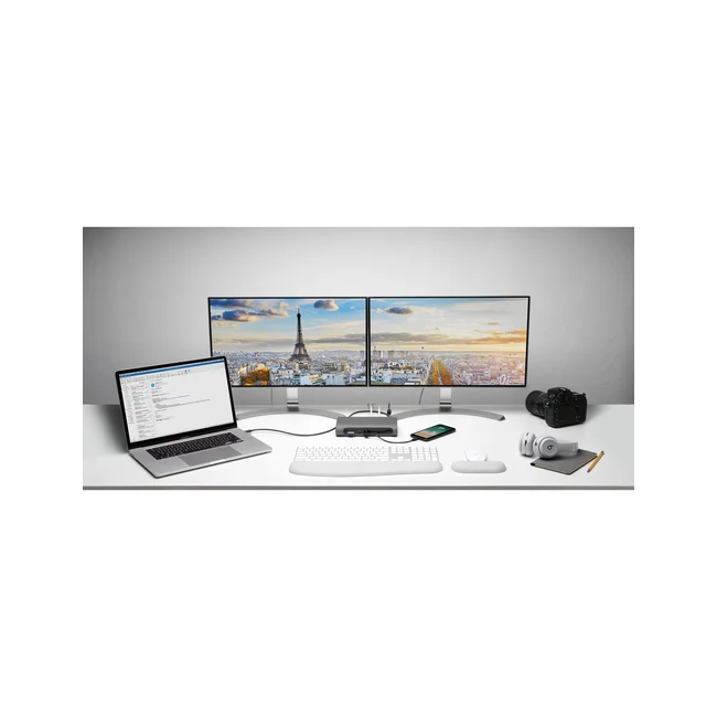 Kensington SD5600T Alámbrico Thunderbolt 3 Negro, Plata image 12