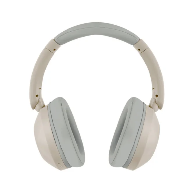 Perfect Choice PC-117148 audífono y auriculare Audífonos Inalámbrico y alámbrico Diadema Música USB Tipo C Bluetooth Beige, Gris image 2