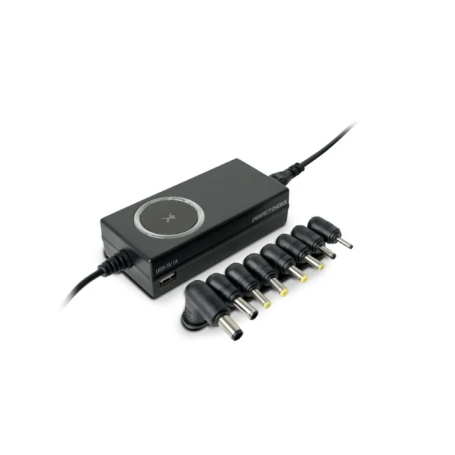 Perfect Choice PC-240747 adaptador e inversor de corriente Interior 65 W Negro image 2