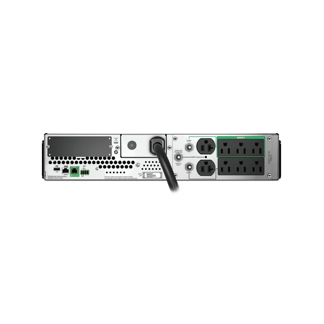 APC SMT2200RM2UC sistema de alimentación ininterrumpida (UPS) Línea interactiva 2.2 kVA 1980 W 8 salidas AC image 2