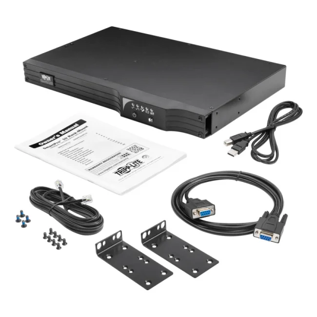 Tripp Lite SMART500RT1U UPS Interactivo de 500VA 300W 120V - 6 Tomacorrientes NEMA 5-15R, USB, DB9, Opción de Tarjeta de Red, 1U en Rack o Torre image 9