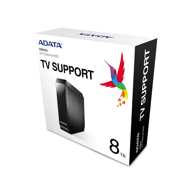 ADATA HM800 disco duro externo 4 TB 7200 RPM 3.5" USB Tipo C Negro image 10