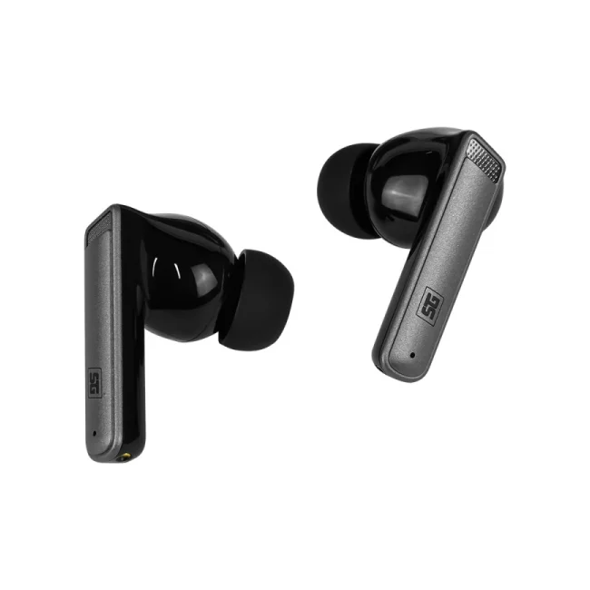 Vorago ESB-301-PRO audífono y auriculare Auriculares True Wireless Stereo (TWS) Intra auditivo Llamadas/Música/Deportes/Diario Bluetooth Base de carga Negro, Transparente image 20
