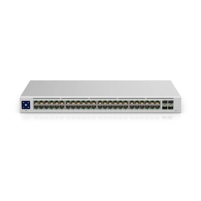 Ubiquiti UniFi USW-48 dispositivo de redes Gestionado L2 Gigabit Ethernet (10/100/1000) Plata