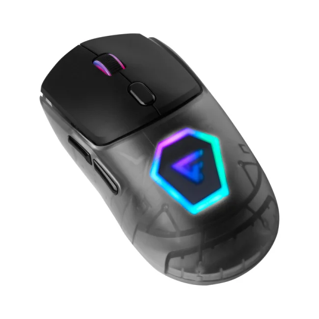 Game Factor MOW700-BK ratón Juego Ambidiestro RF Wireless + Bluetooth + USB Type-A 26000 DPI image 4