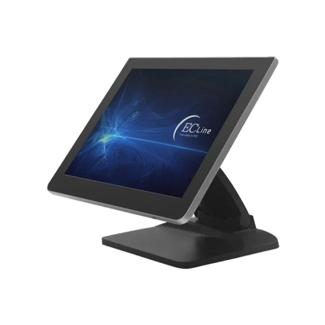 ECLine EC-TS-1238 sistema POS 30.5 cm (12") 1024 x 768 Pixeles Pantalla táctil Negro image 4