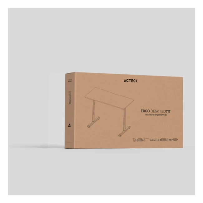 Acteck Ergo Desk 1 ED717 Blanco image 13