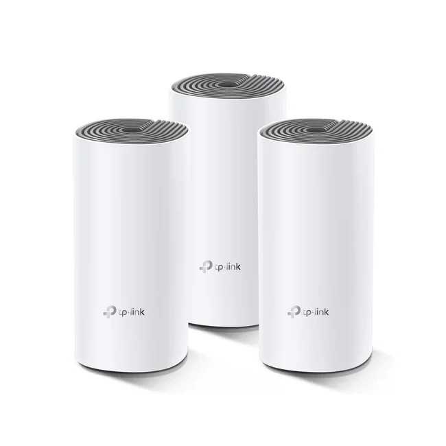 TP-Link Deco E4 (3-pack) Doble banda (2,4 GHz / 5 GHz) Wi-Fi 5 (802.11ac) Blanco, Gris 2 Interno image 8