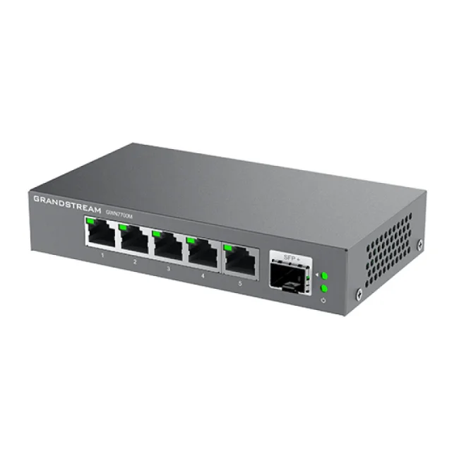 Grandstream Networks GWN7701PA dispositivo de redes No administrado Gigabit Ethernet (10/100/1000) Negro image 7