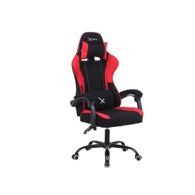 XZEAL XZSXZ20R silla para videojuegos Descansabrazo para juego Negro, Rojo