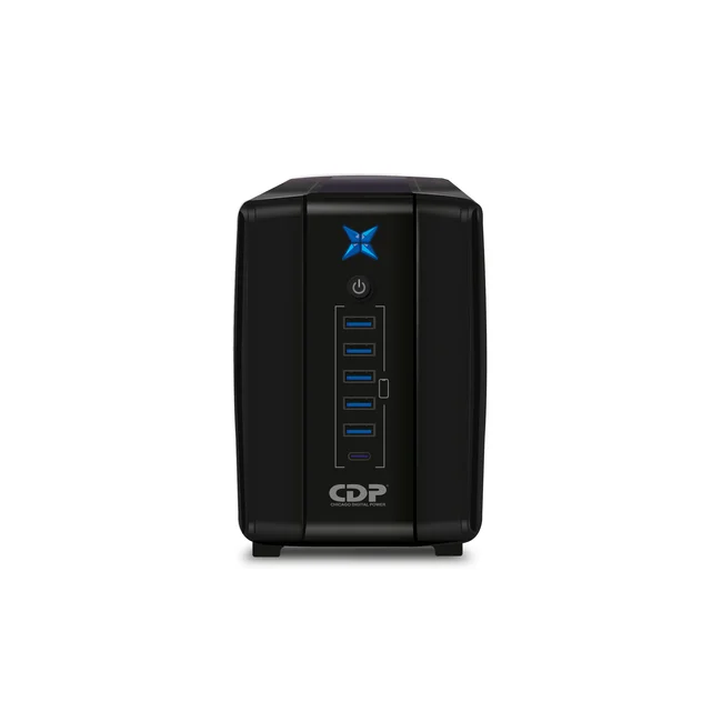 CDP R-UPR1008 sistema de alimentación ininterrumpida (UPS) Línea interactiva 1 kVA 500 W 8 salidas AC